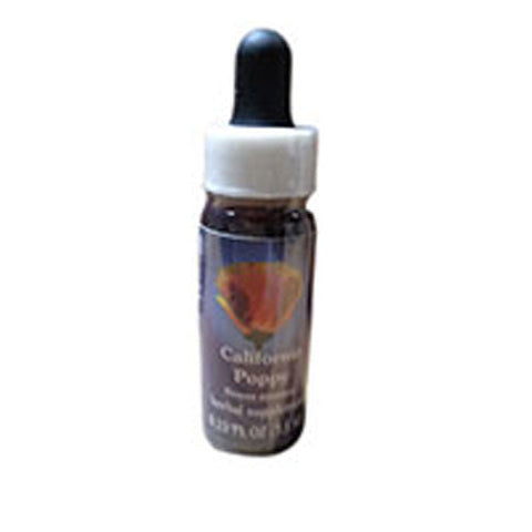 Flower Essence Services, California Poppy Dropper, 0.25 oz Flower Essence Services