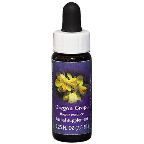 Flower Essence Services, Oregon Grape Dropper, 0.25 oz Flower Essence Services