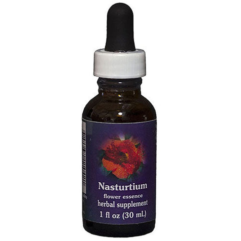 Flower Essence Services, Nasturtium Dropper, 1 oz Flower Essence Services