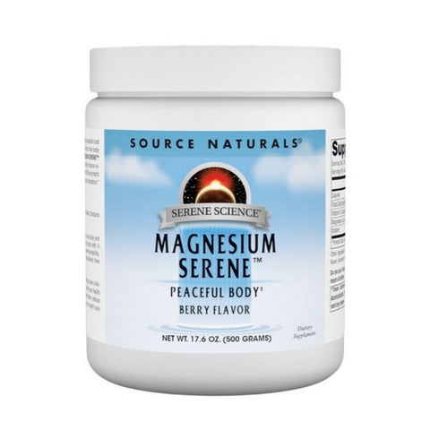 Source Naturals, Magnesium Serene Berry, 800 Mg, 17.6 Oz Source Naturals