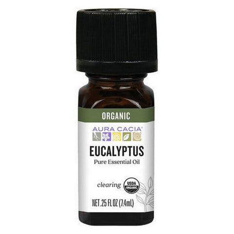 Aura Cacia, Essential Oil, Eucalyptus 0.25 oz Aura Cacia