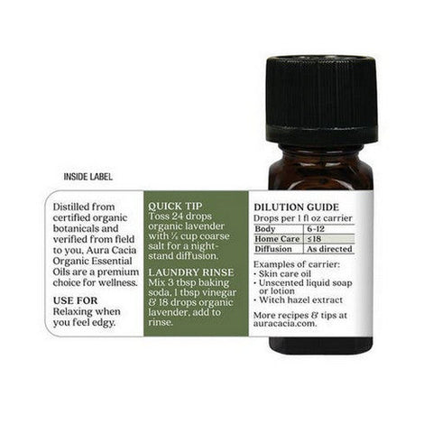 Aura Cacia, Essential Oil, Lavender 0.25 oz Aura Cacia