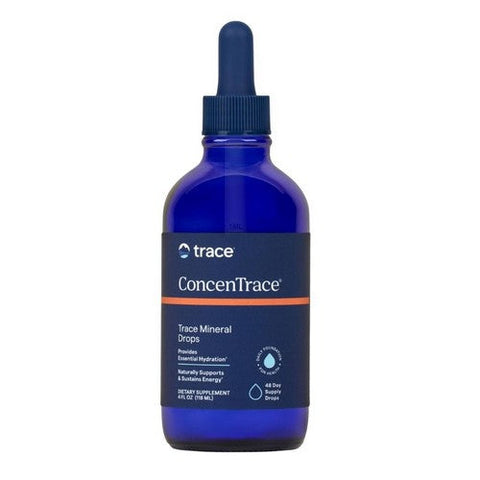 Trace Minerals, Concentrace Trace Mineral Drops Unflavored, Glass 4 oz Trace Minerals