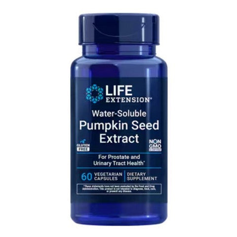 Life Extension, Water-Soluble Pumpkin Seed Extract, 60 vcaps Life Extension