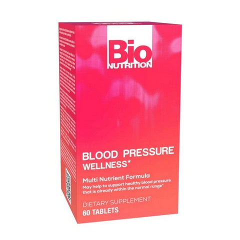 Bio Nutrition Inc, Blood Pressure Wellness, 60 tabs Bio Nutrition Inc