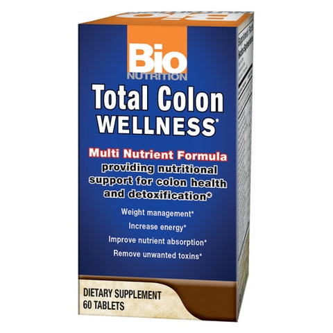 Bio Nutrition Inc, Total Colon Wellness, 60 tabs Bio Nutrition Inc