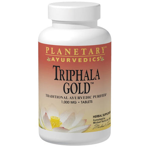 Planetary Ayurvedics, Triphala Gold Ayurvedic, 550 mg, 120 vcap Planetary Ayurvedics