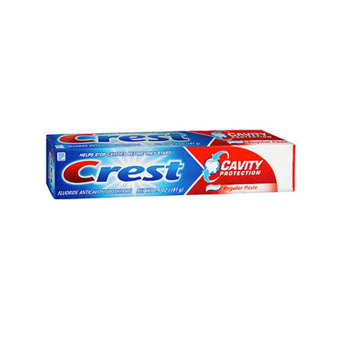 Crest, Cavity Protection Gel Toothpaste Regular, 6.4 Oz Crest