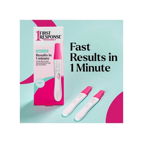 First Response, Rapid Result Pregnancy Test, 2 each First Response