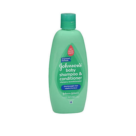 Johnson's, Johnsons No More Tangles 2-In-1 Formula Shampoo For Thin Straight Hair, 13 oz Johnson's
