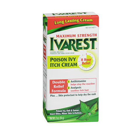 Ivarest, Poison Ivy Itch Relief Cream Maximum Strength, 2 oz Ivarest